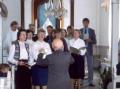 Korsang i kirken 12. juni 1983.
