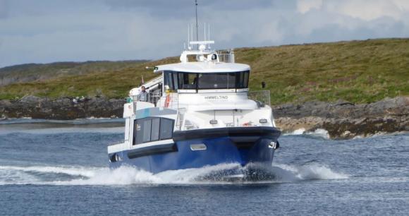 Himmeltind ankommer Skï¿½lvï¿½r.