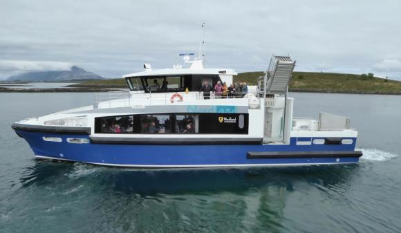 Himmeltind forlater Sk�lv�r etter bes�k av Trondheim d�veforening l�rdag 9. juni 2018.