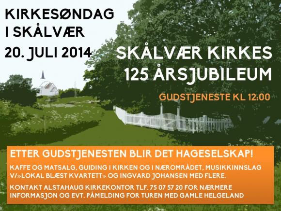 plakat kirke 125