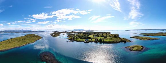 Panorama s�rover Sk�lv�rsundet.