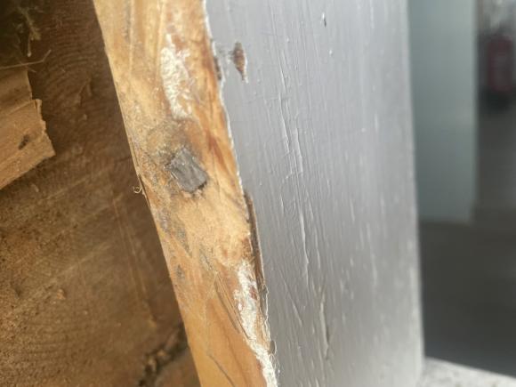 De minste vinduene i Sk�lv�r kirke ble tatt ut i uke 9 - 2022.