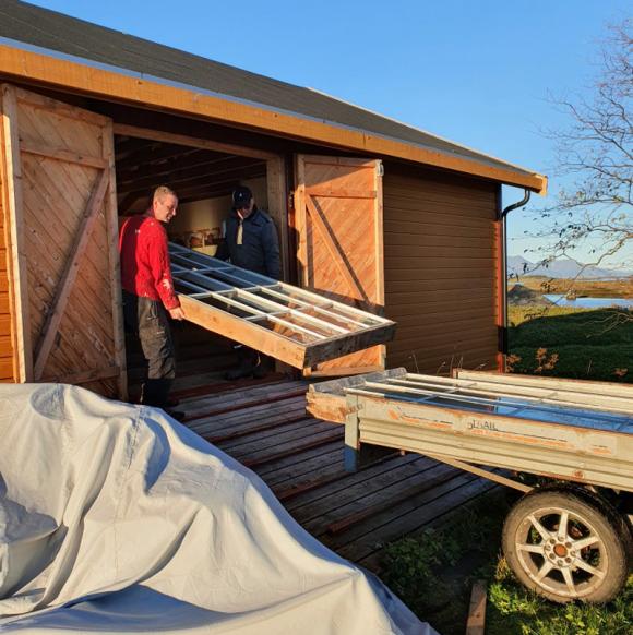 Vinduene har v�rt lagret p� Kjellerbua en stund.