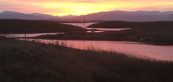 morgenlys over fjell
