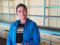 Jill N�rland synes det er flott at s� mye av butikkinnredningen er intakt.