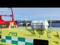 Eyr Ytterholmen ved kai Sk�lv�r. Det ble to turer i l�pet av p�skeferien.
