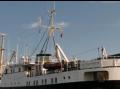 \"Gamle Helgeland\" ved kai i Sk�lv�r.