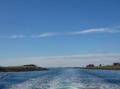 B�tturen gikk blant annet gjennom Omn�ysundet.