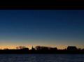 Padletur i Sk�lv�rsundet etter solnedgang siste uke i oktober.