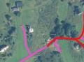 Skisse over de f�rste trinn for oppgradering av vei og sti p� Sk�lv�r