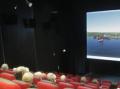 Visning av den digitale modellen og filmen i kinosalen 2. november 2017. Publikum 40 personer.